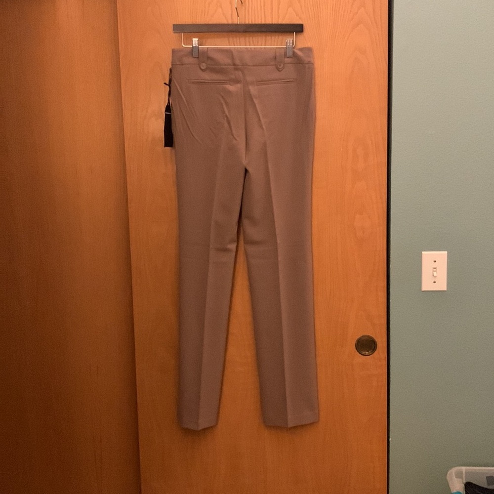 NWT Vertigo Paris Dress Pants, Bark Color-Sz. 4 - Picture 4 of 12